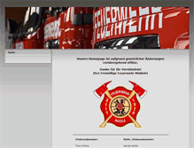 Tablet Screenshot of feuerwehr-middels.net